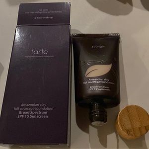 New - Tarte Amazonian Clay Foundation Fair Sand